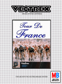 Tour De France Vectrex US box art